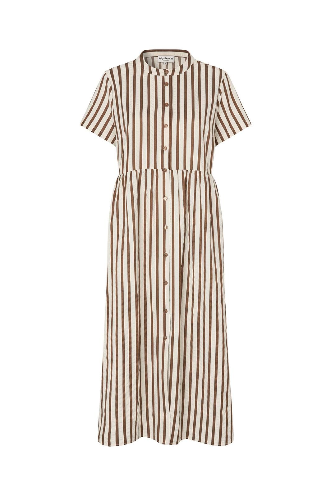 Lollys Laundry - Aliyall Maxi Dress Ls26163-3024 - 87 Dark Mokka