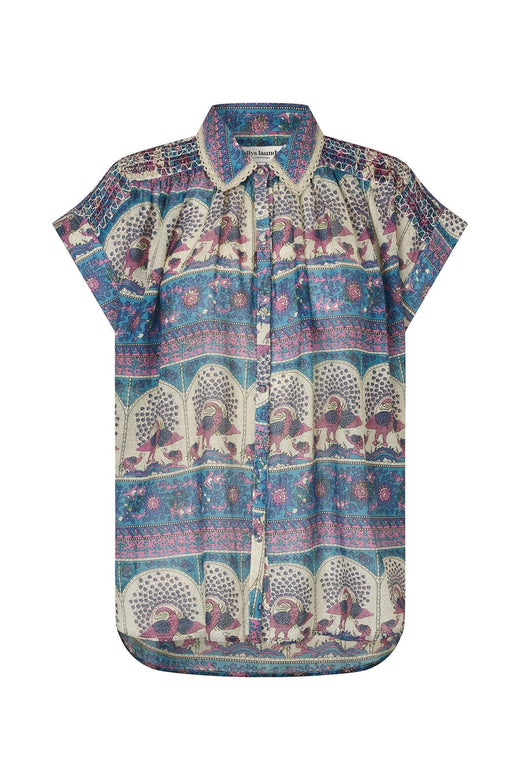 Lollys Laundry - Badalll Shirt Ss26177-1056 - 20 Blue
