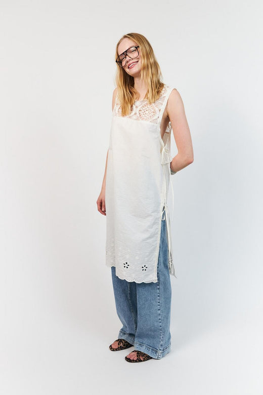 Lollys Laundry - Belloll Top Long Sl26291-1040 - 01 White