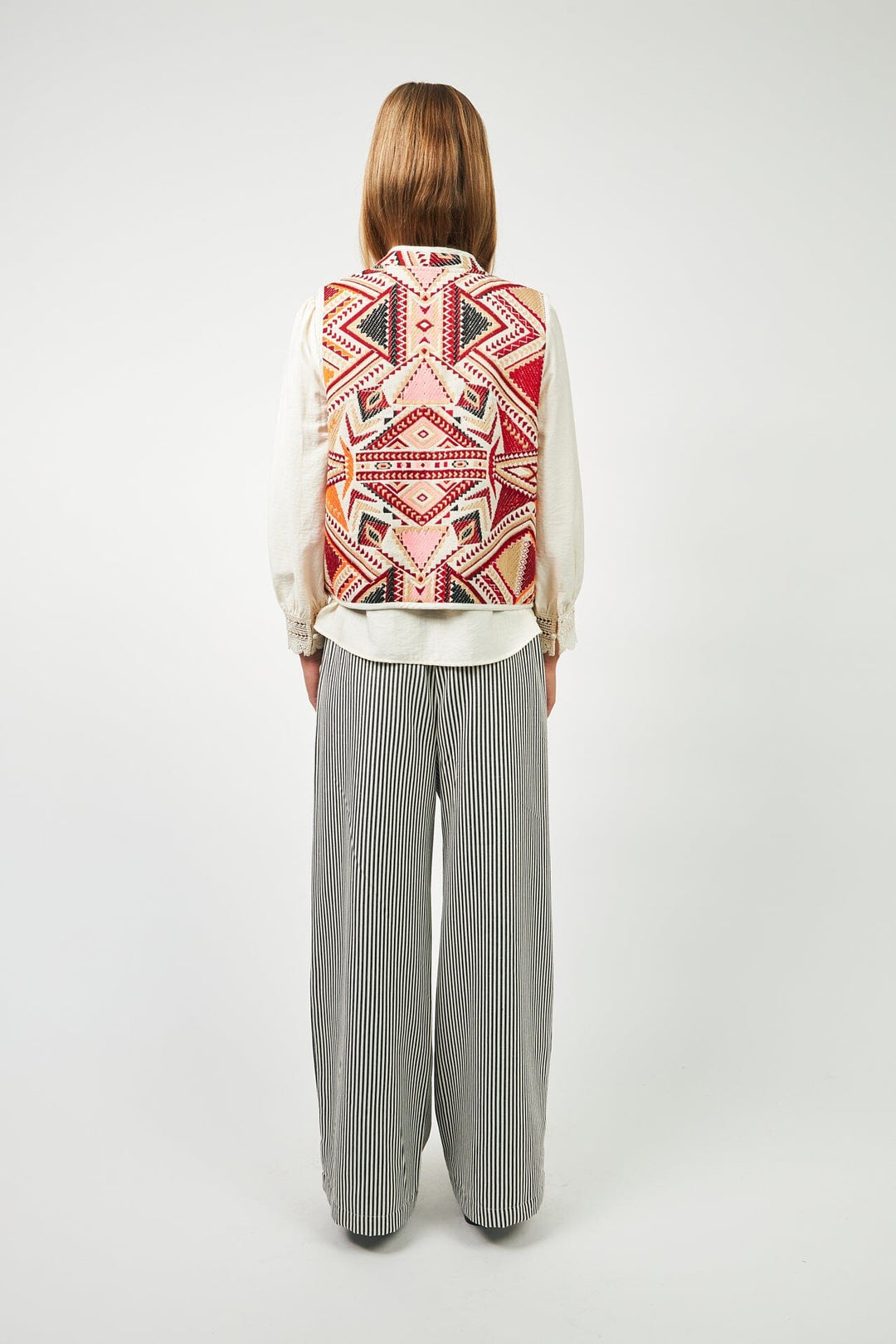 Lollys Laundry - Cairoll Vest Sl25530-1026 - 30 30 Red Veste 