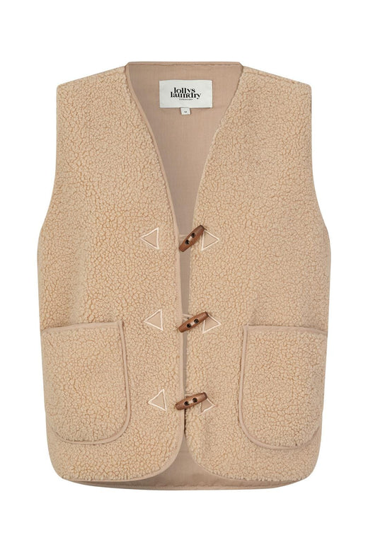 Lollys Laundry - Hugoll Vest Sl90019-1014 - 08 Beige