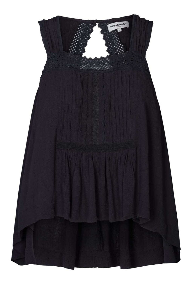 Lollys Laundry - Newton Top - 18 Washed Black Toppe 