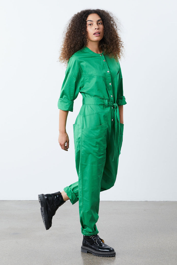 Lollys Laundry - Yuko Jumpsuit - Green Jumpsuits 