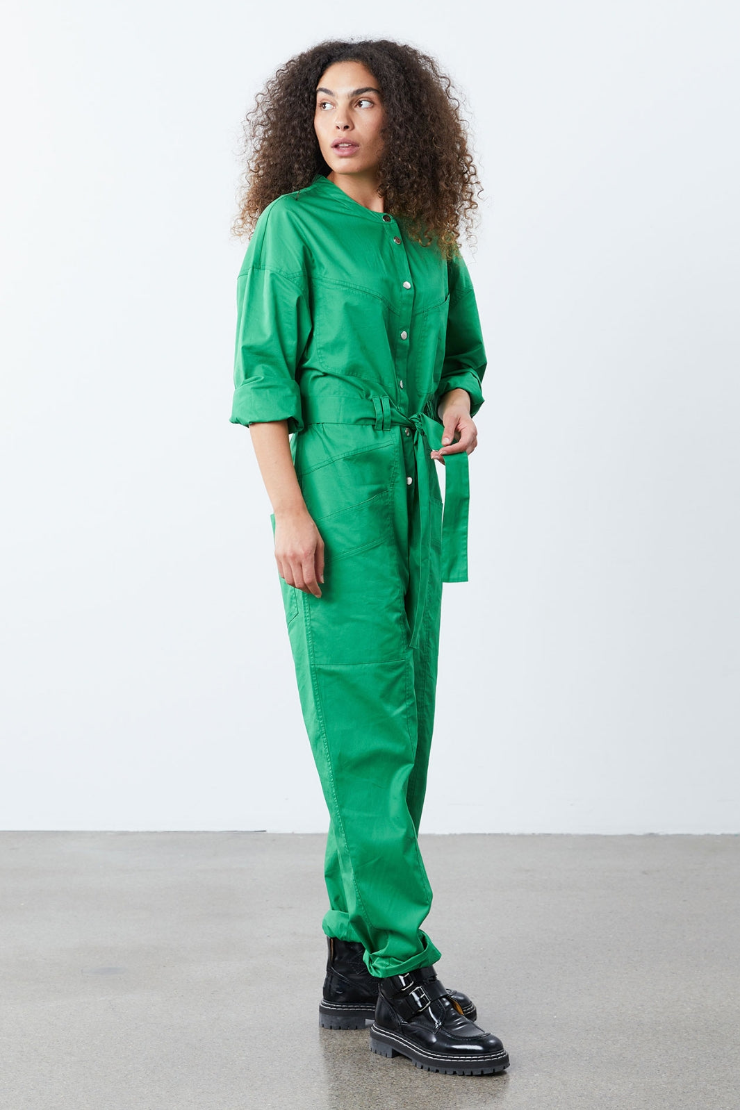 Lollys Laundry - Yuko Jumpsuit - Green Jumpsuits 