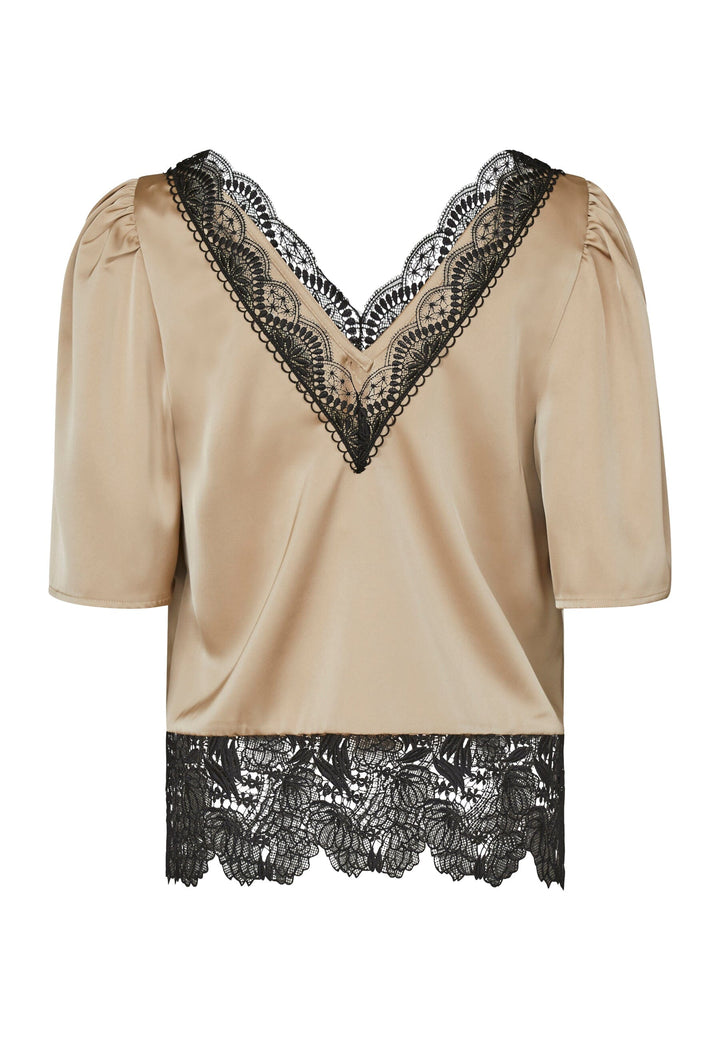 Love & Divine - Love1079 - 804 Beige/Black Toppe 