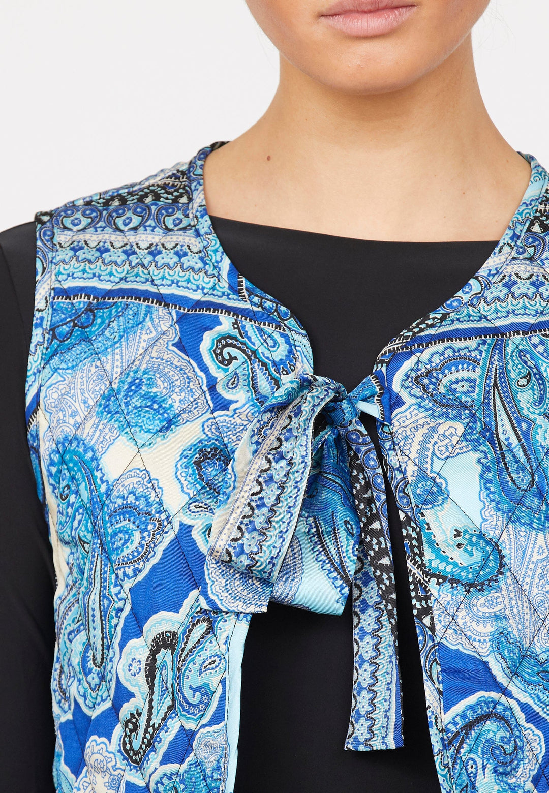 Love & Divine - Love1083-1 - 800 Blue Scarf Veste 