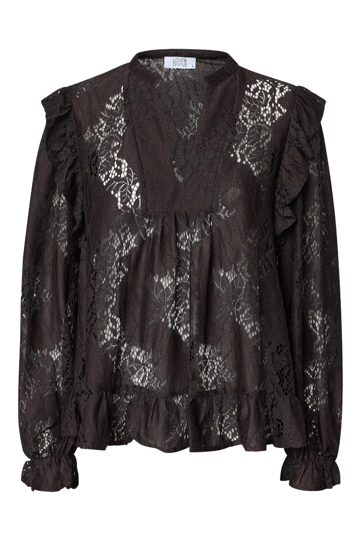 Love & Divine - Love1234-3 19486 - 222 - D. Chocolate Bluser 