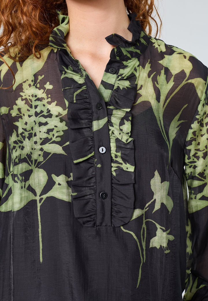 Love & Divine - Love1457 19341 - 804 - Green Leaf Bluser 