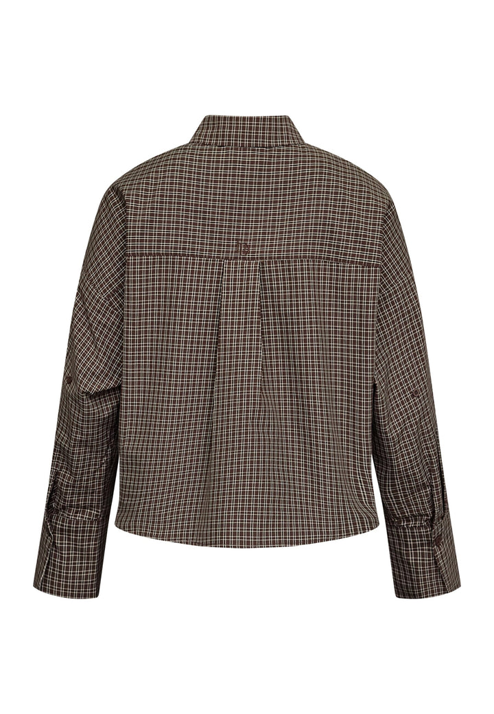 Love & Divine - Love1495-4 20029 - 222 - D. Chocolate Check Skjorter 