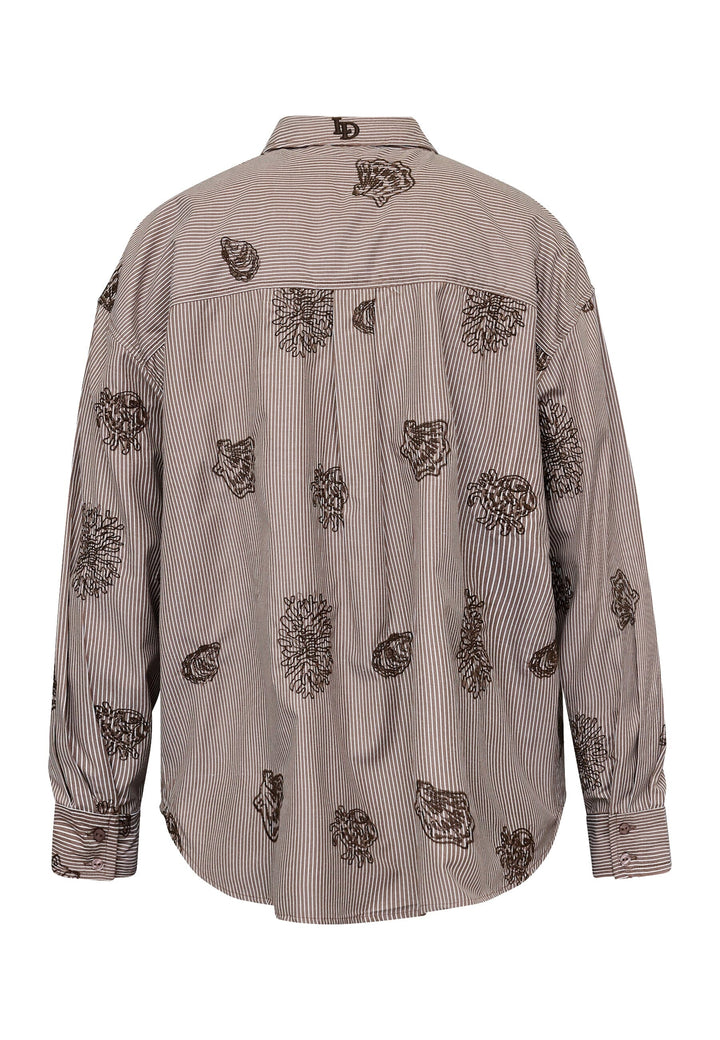 Love & Divine - Love1516 19715 - 831 - Brown Stripe Skjorter 