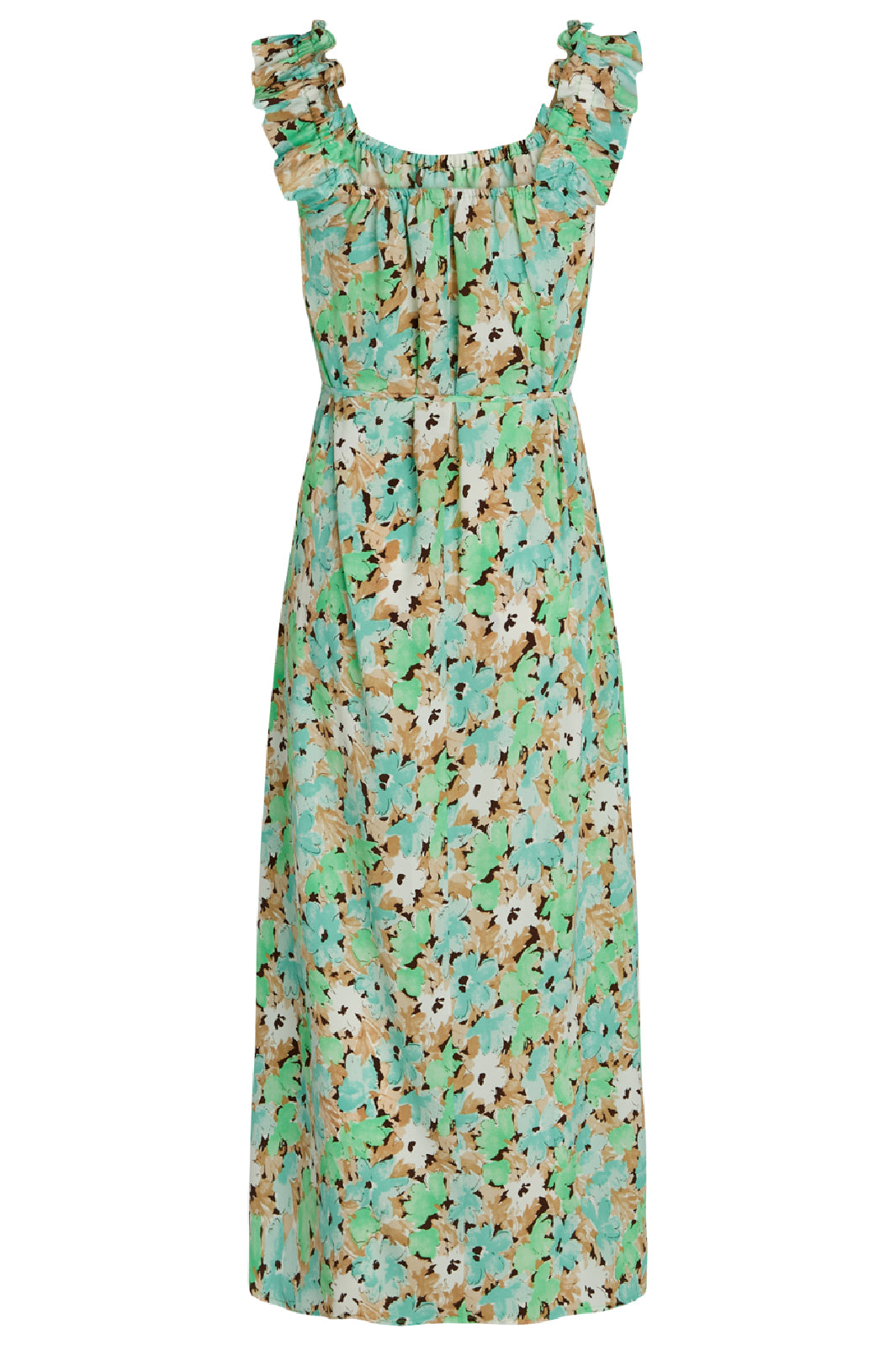 Love & Divine - Love808 - Green Flower Kjoler 