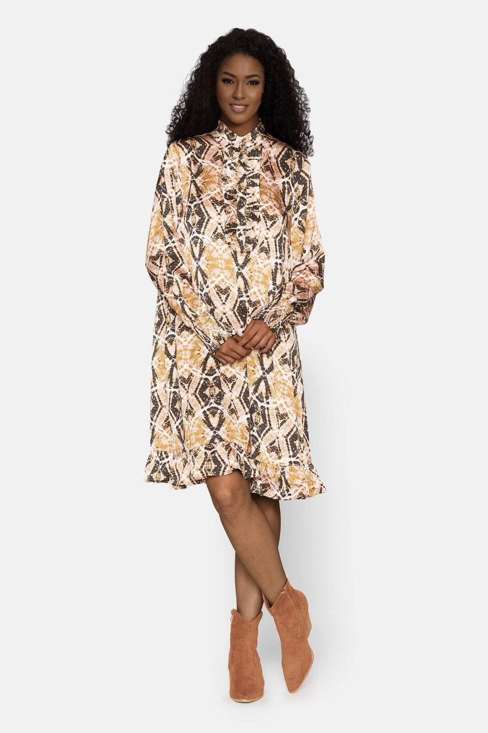 Love & Divine - Love948-2 - 802 Batik Print Kjoler 
