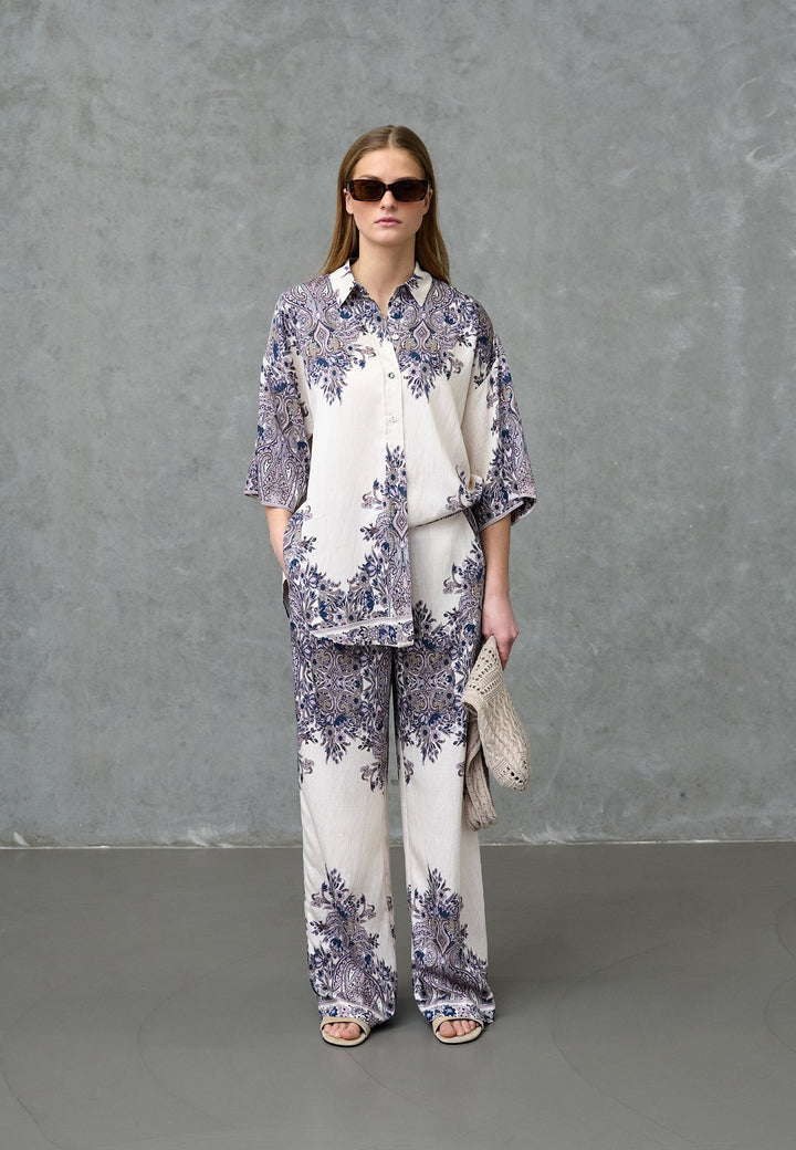 Love & Divine - Love971-17 19894 - 802 - Champagne Paisley Skjorter 