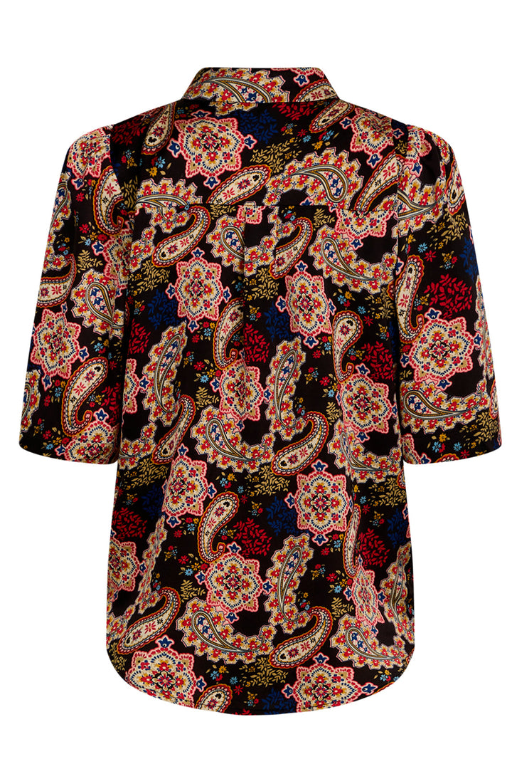 Love & Divine - Shirts Love804-2 - Black Paisley Skjorter 