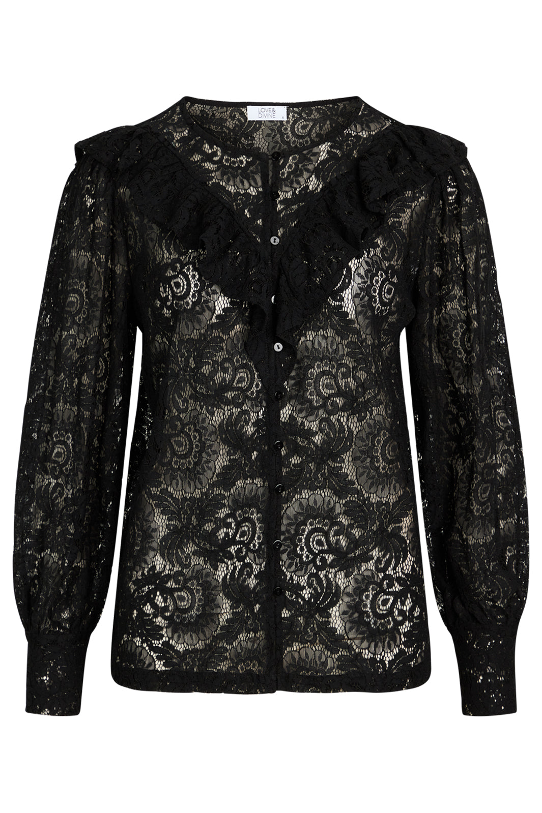Love & Divine - Shirts Love849 - Black Bluser 