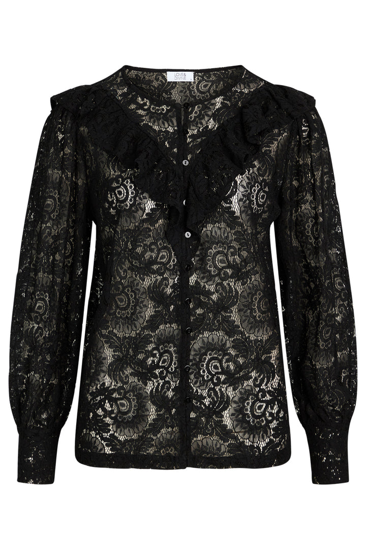Love & Divine - Shirts Love849 - Black Bluser 