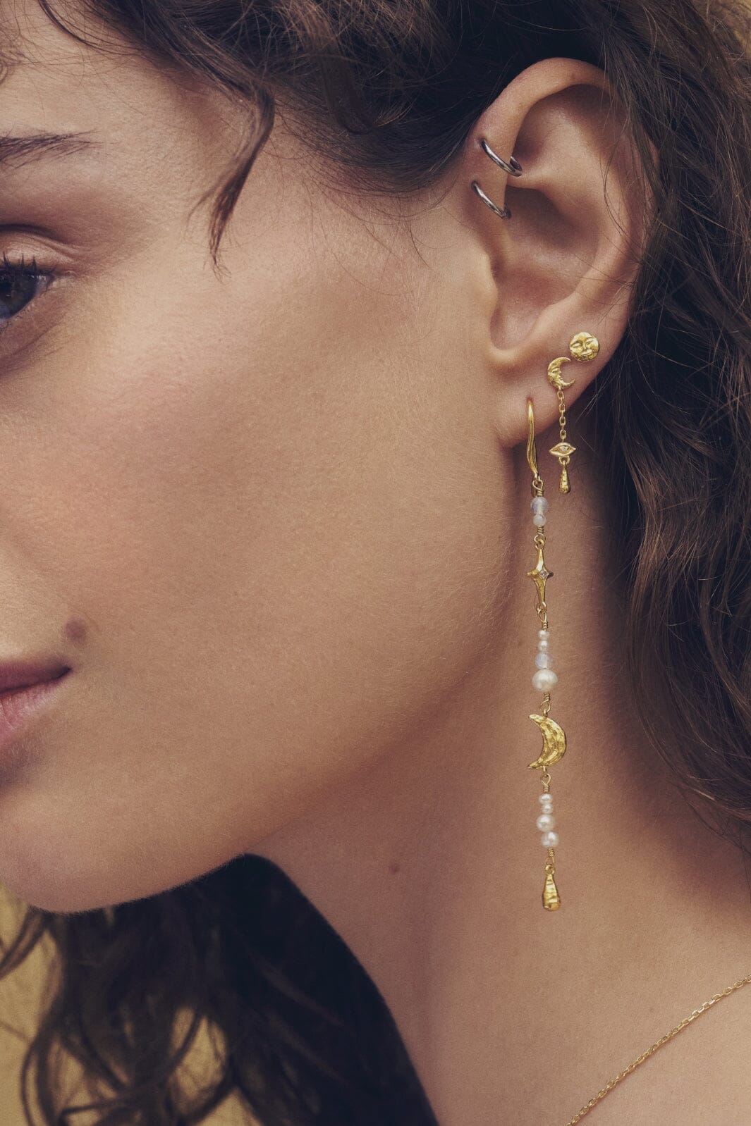 Maanesten - Cio Cio Single Earring - 10028a