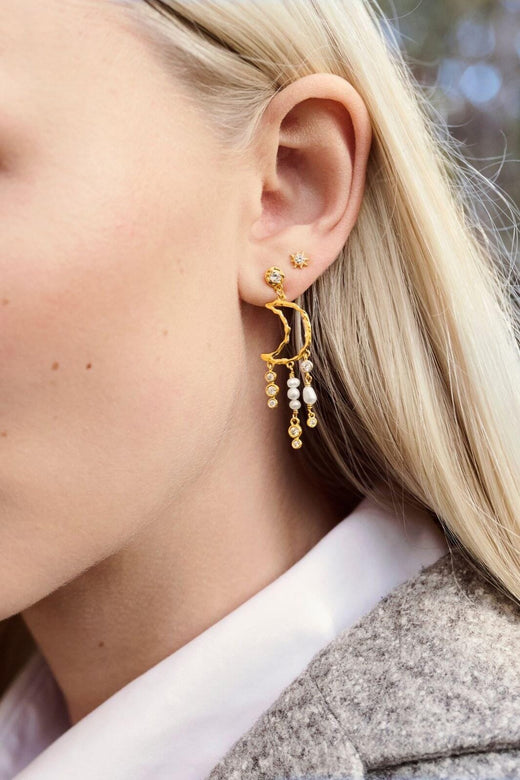 Maanesten - Lumibelle Earrings - 10204a Øreringe 