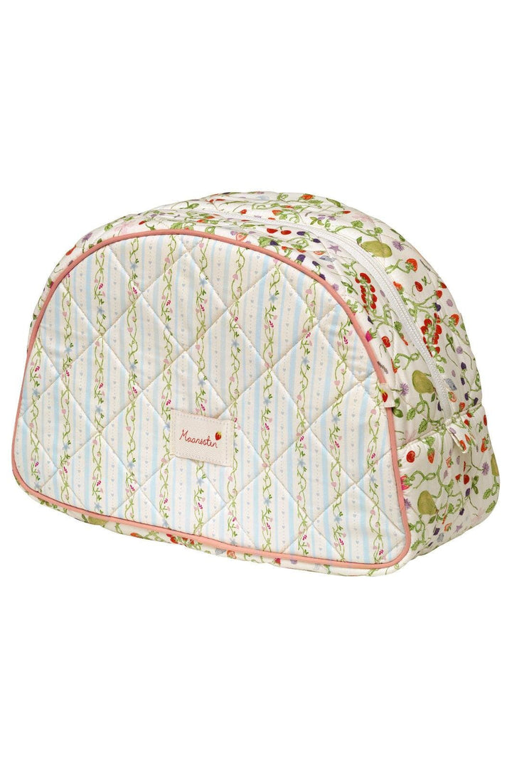 Maanesten - Makeup Bag Big Summer Stripes Blue - 4119 Toilettasker 