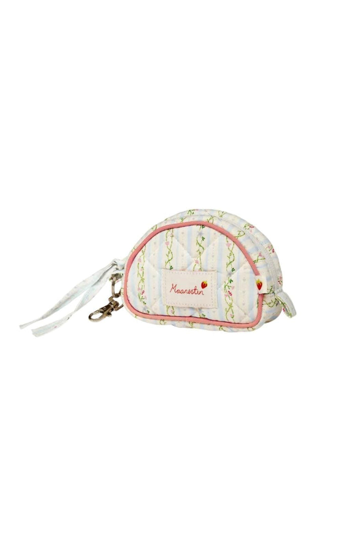 Maanesten - Rui Keychain Bag Summer Stripes Blue - 4117 Tasker 