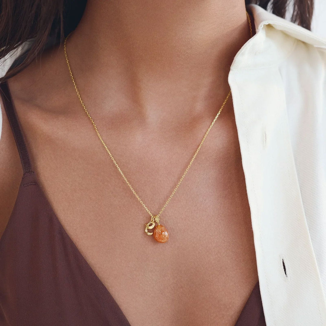 Maanesten - Sunstone Fire Pendant - 2829a Vedhæng 