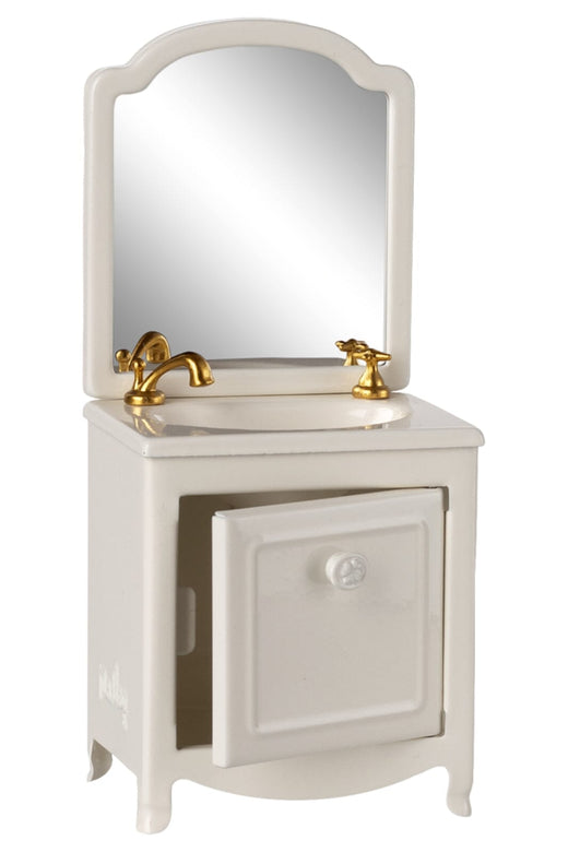 Maileg - Baderumsmøbel, Mus - Råhvid - Mouse Furniture Legetøj 