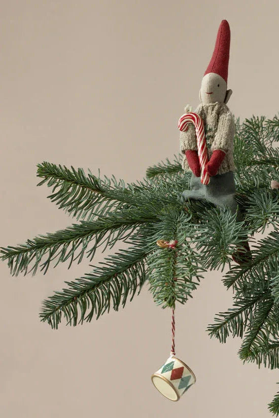 Maileg - Metalophæng, Sukkerstok - Strib - 14-4507-01 Jul 