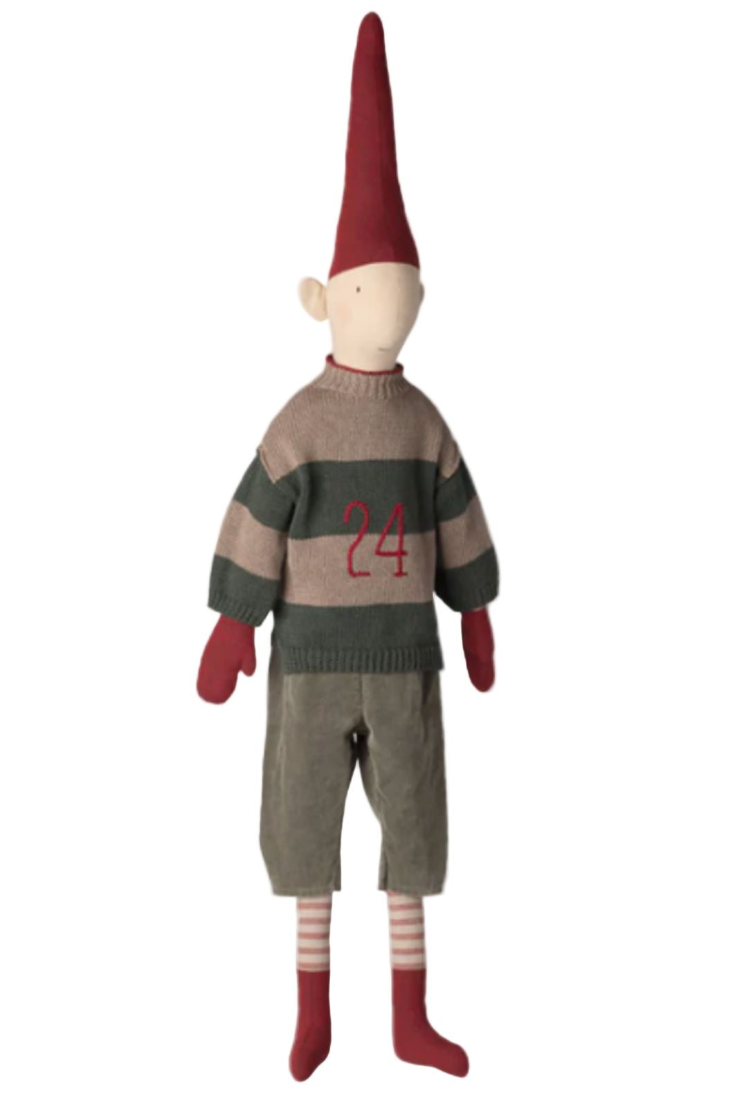 Maileg - Nisse, Str. 6 - Dreng - Strikket Sweater - 14-5461-00 Julepynt 