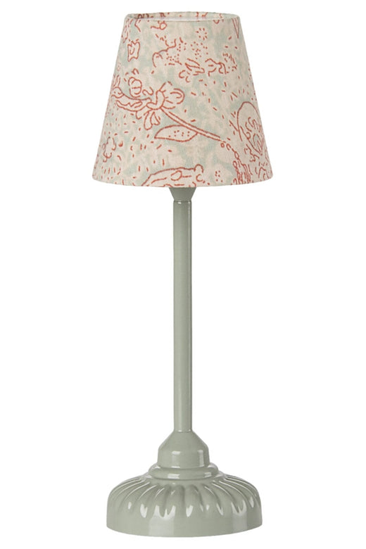 Maileg - Vintage Gulvlampe, Mus - Mint - Mouse Furniture Legetøj 