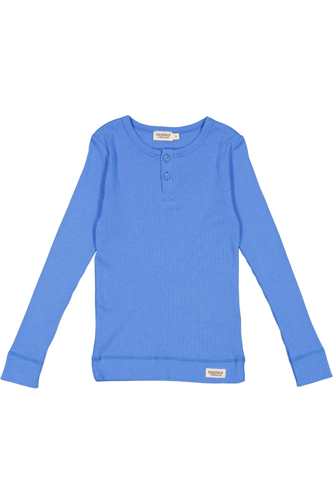 MarMar - Tee LS - Vivid Blue - 4530 - Modal Bluser 
