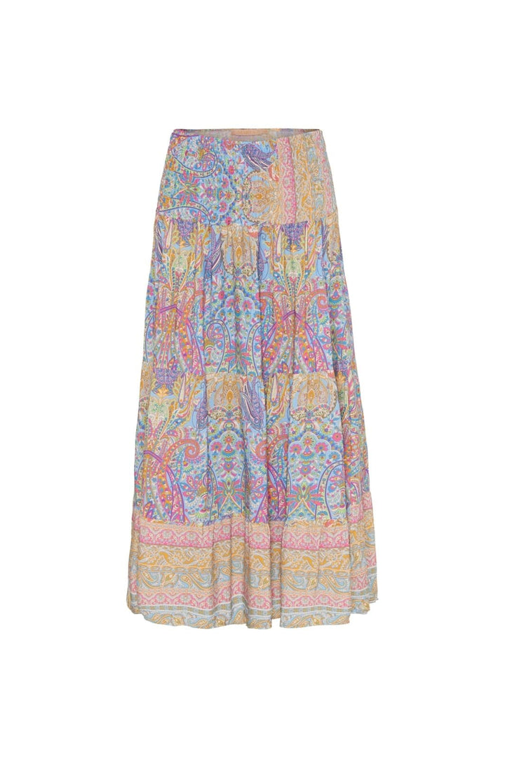 Marta Du Chateau - Mdcjosefina Skirt 5849 - Sky4174Print