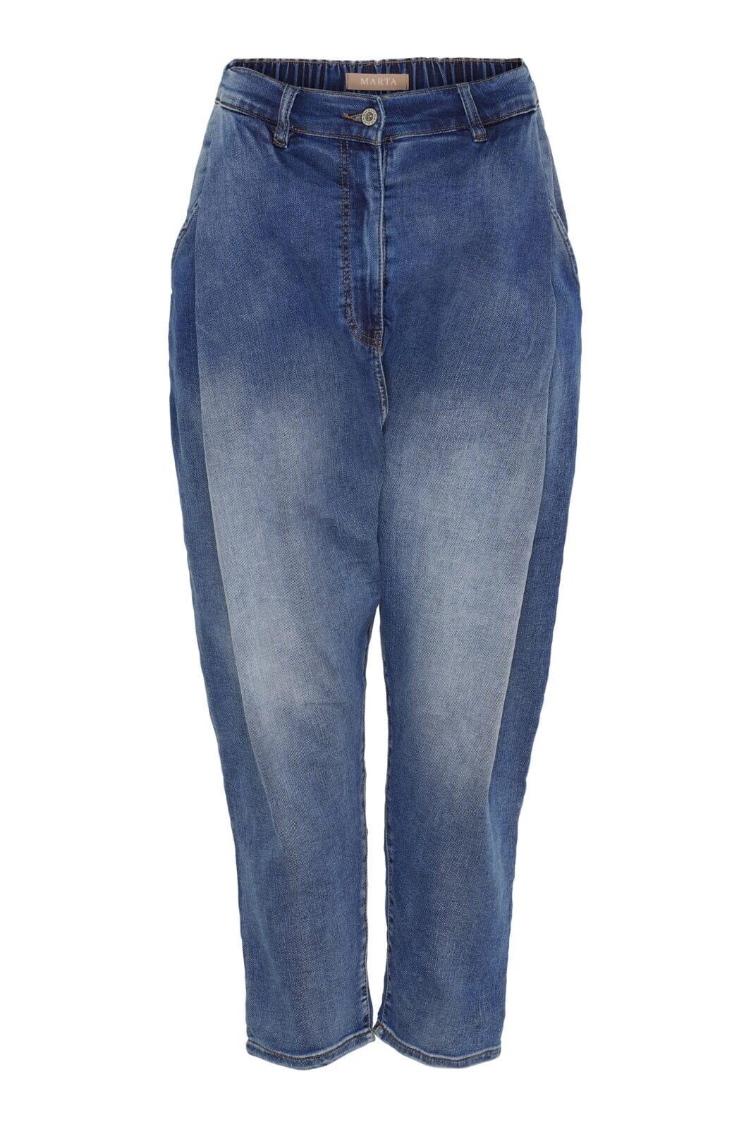 Marta Du Chateau - Mdcottavia Jeans MDC223-1784 - Blue Denim Jeans 