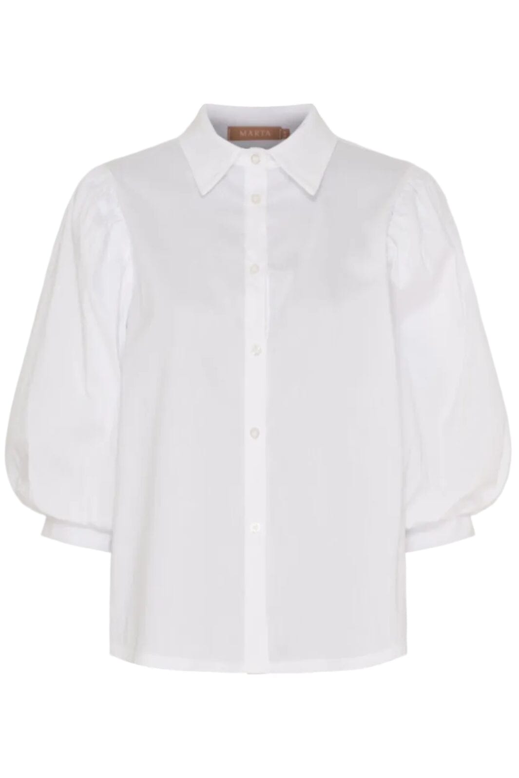 Marta Du Chateau - Mdcaivory Blouse 58863M - Optical White Skjorter 