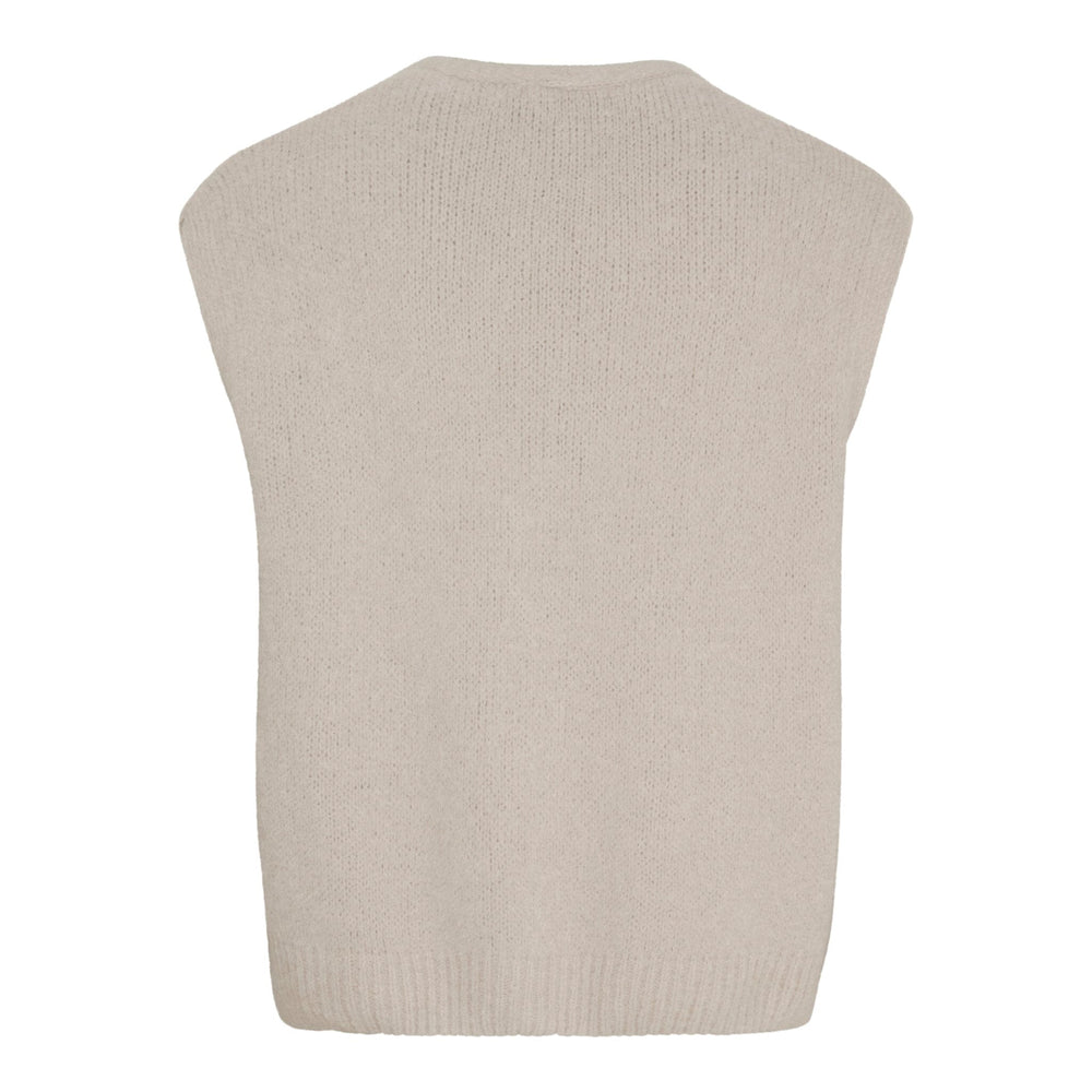 Marta Du Chateau - Mdcamara Vest 5215 - Beige Veste 