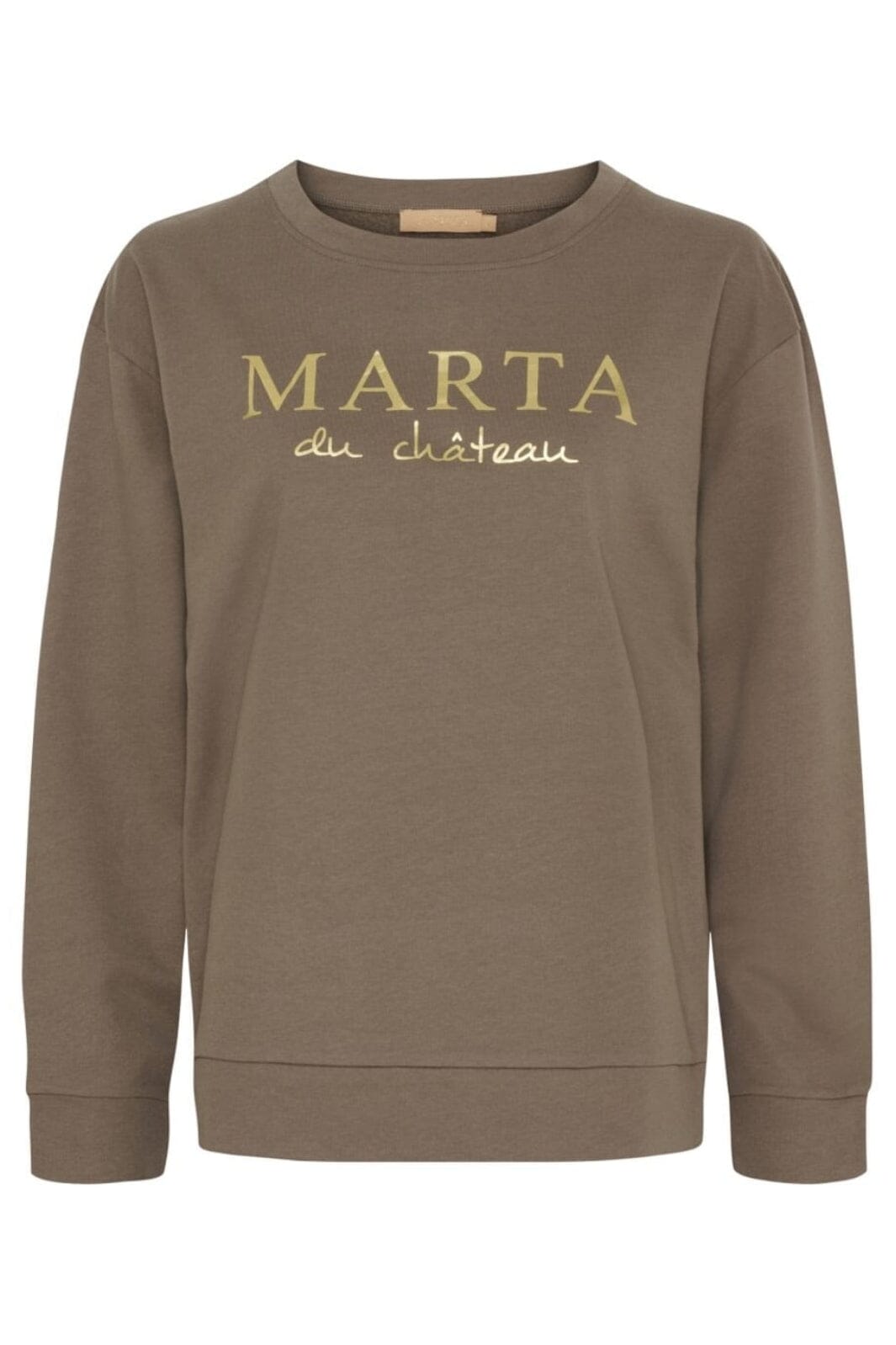 Marta Du Chateau - Mdcannemette Sweat J-639 - Fango Sweatshirts 