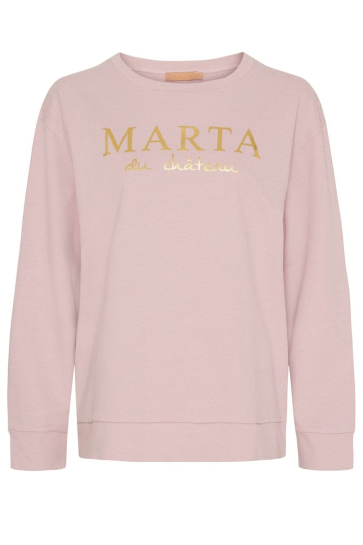 Marta Du Chateau - Mdcannemette Sweat J-639 - Old Rose