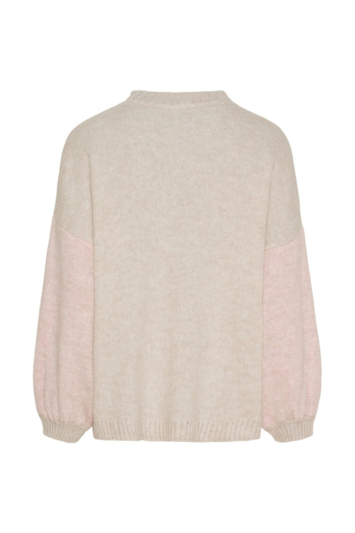 Marta Du Chateau - Mdcaria Knit 8111 - Beige/Pink