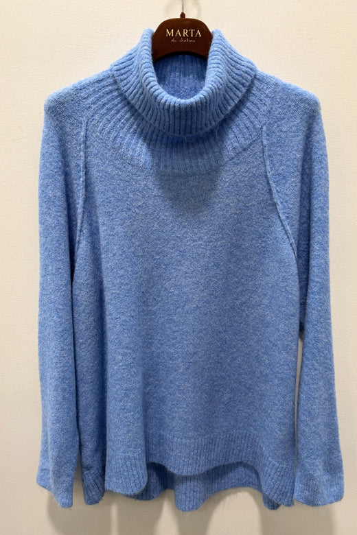 Marta Du Chateau - Mdcashira Knit KN8012 - Sky079 Strikbluser 