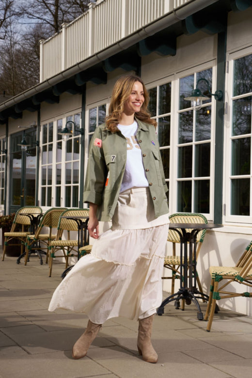 Marta Du Chateau - Mdcastoria Jacket 8122 - Military1011 Jakker 