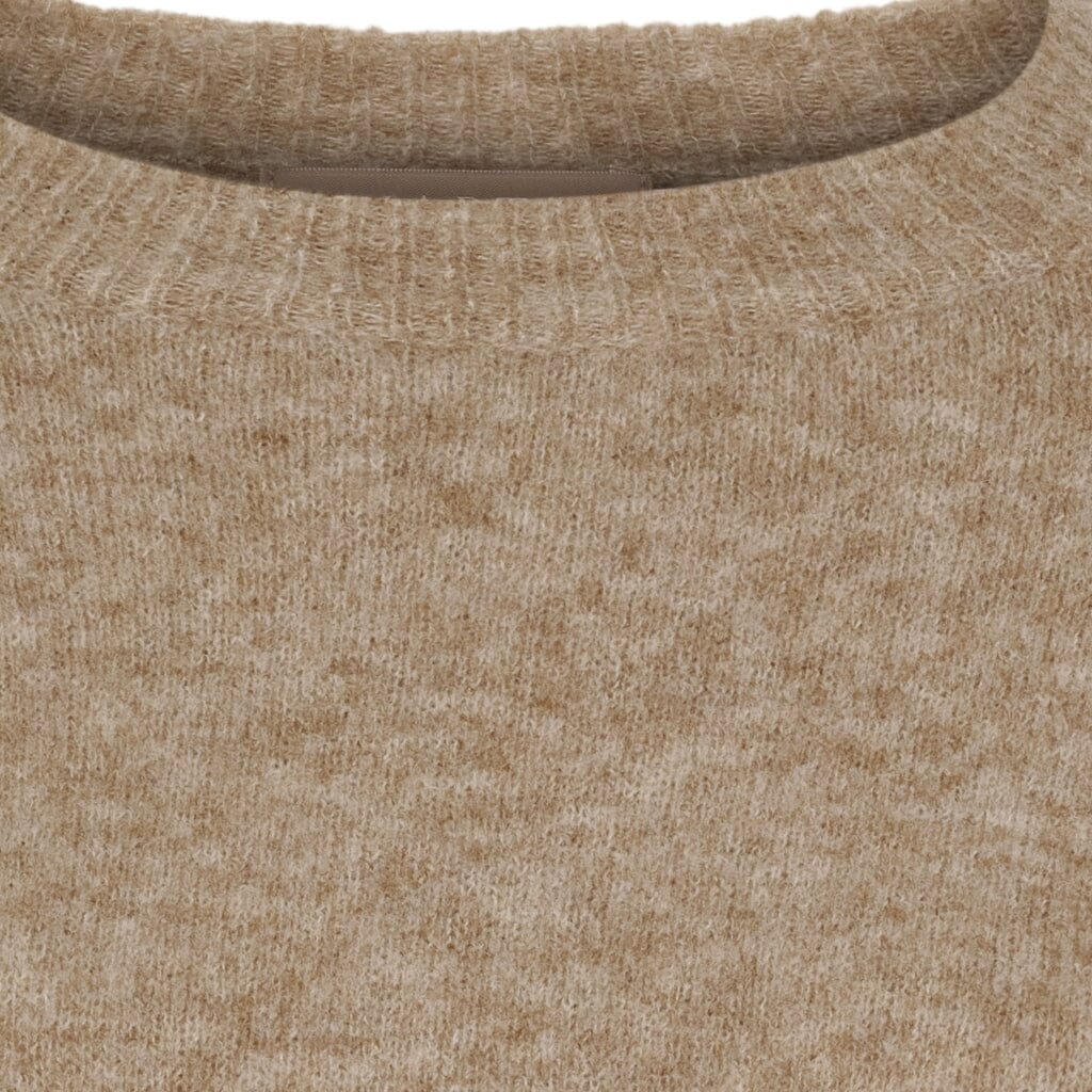 Marta Du Chateau - Mdcbriala Knit KN8129 - Fango1617 Strikbluser 