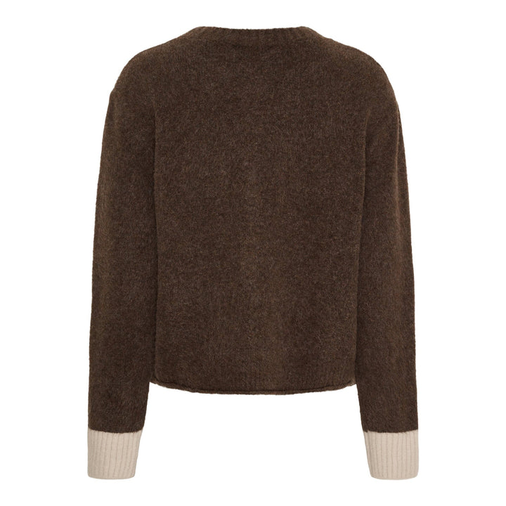 Marta Du Chateau - Mdccalla Knit KNA052 - Moro/Beigew088 Strikbluser 