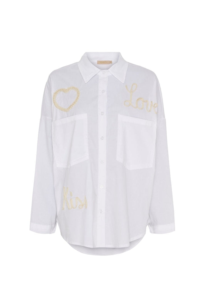 Marta Du Chateau - Mdccarine Shirt 258035 - White
