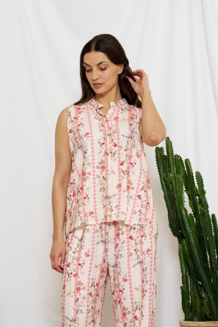 Marta Du Chateau - Mdccatalina Top 6993 - Rosa2319Tps