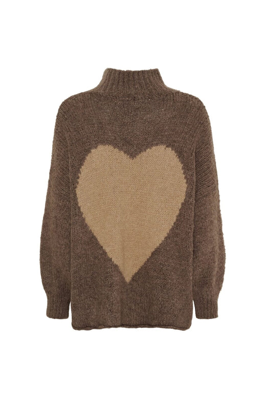 Marta Du Chateau - Mdccedar Knit 9232 - Fango/Light Camel