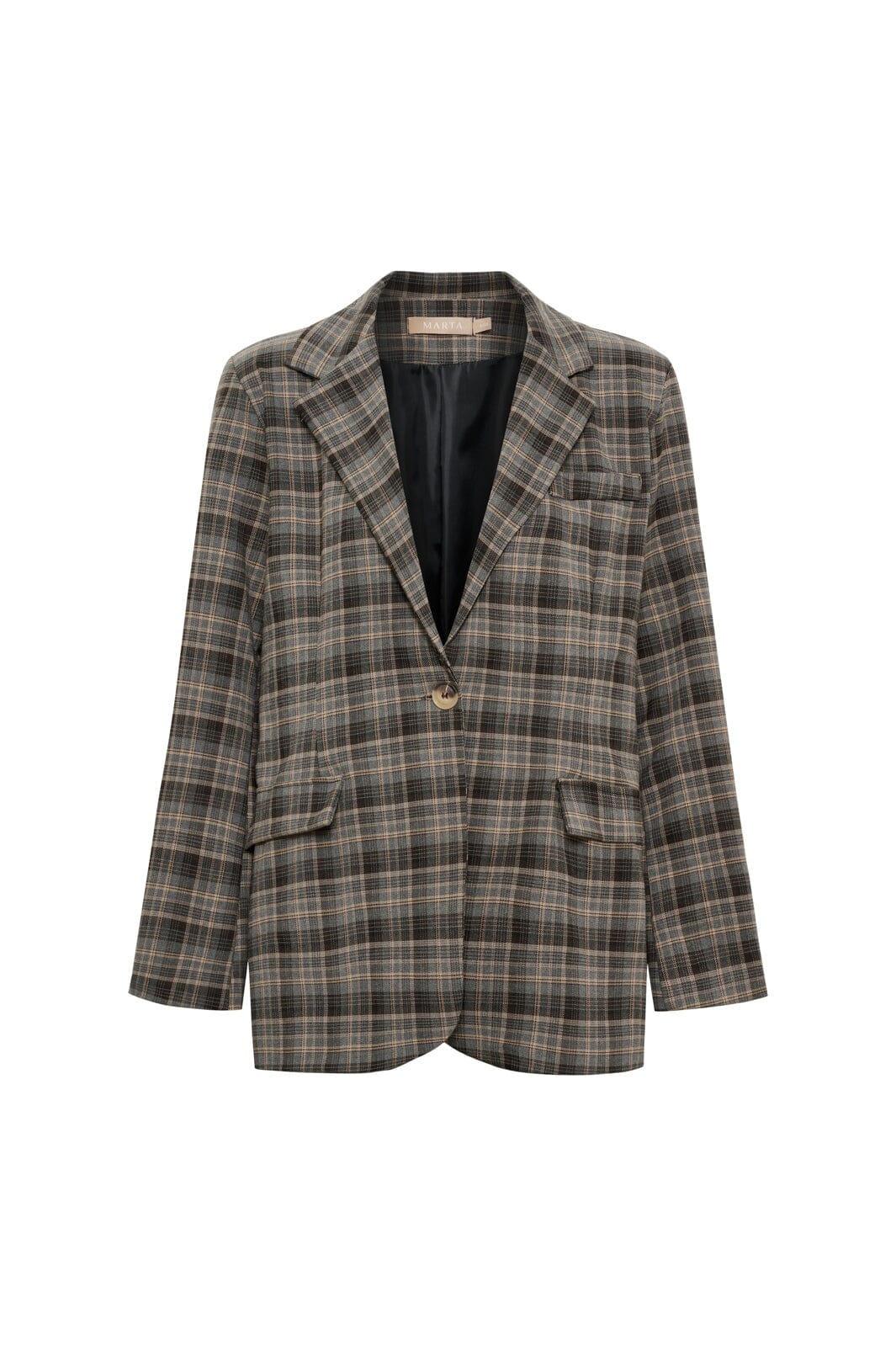 Marta Du Chateau - Mdccharm Blazer 15502 - Grey