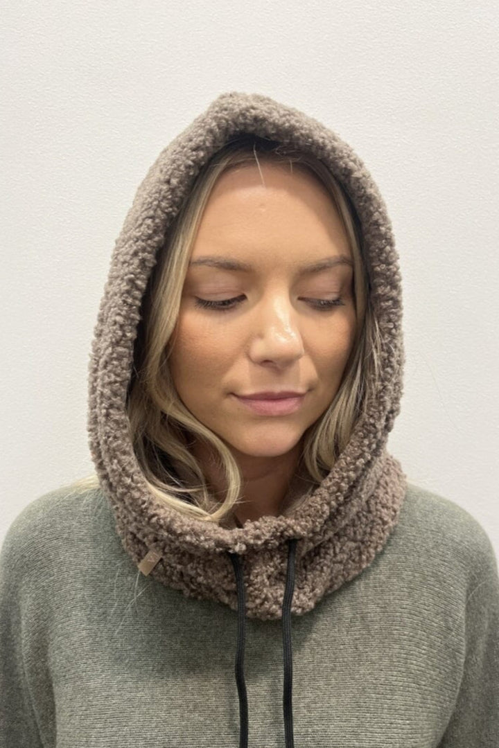 Marta Du Chateau - Mdccleore Teddy Balaclava 172-1400-A - Brown