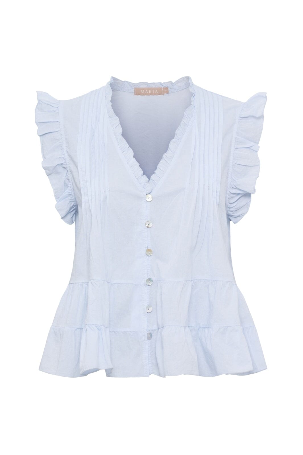 Marta Du Chateau - Mdcemira Top TC68181 - Cielo