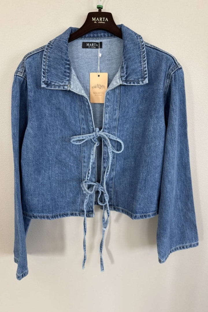 Marta Du Chateau - Mdcerin Jacket MDC248-V9105 - Blue Denim