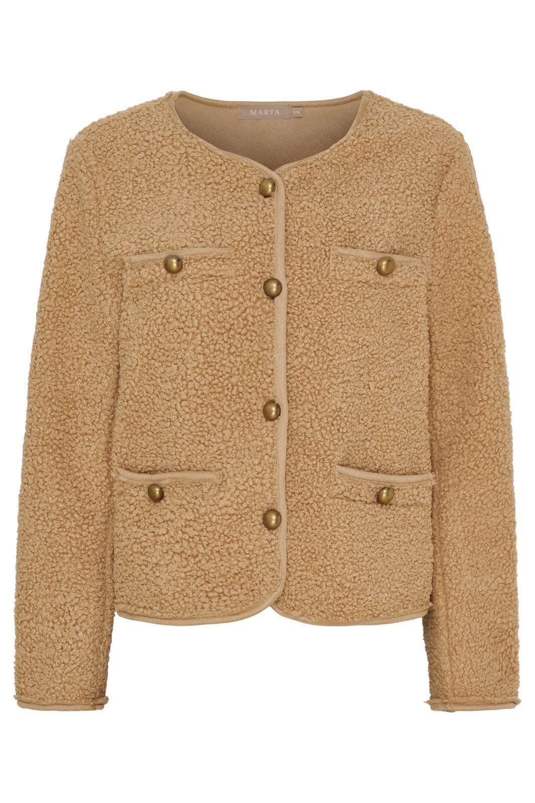 Marta Du Chateau - Mdcfrost Jacket 258949 - Beige Jakker 