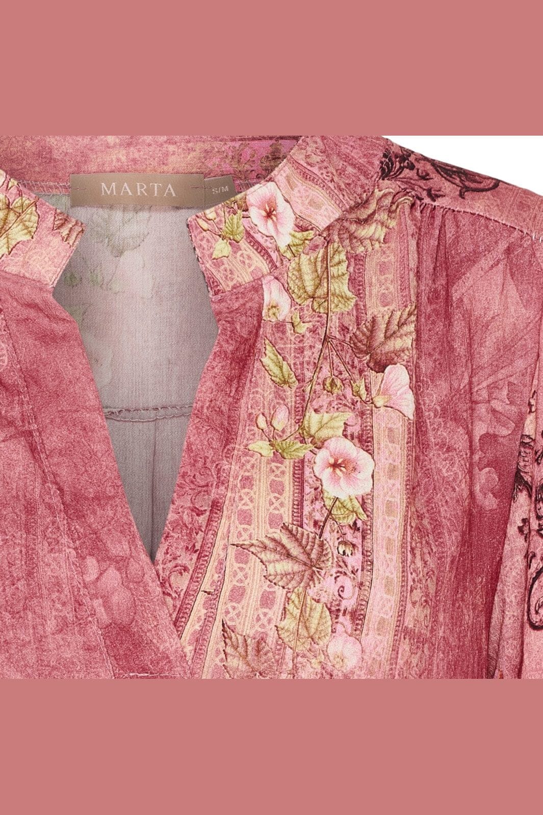 Marta Du Chateau - Mdcgoldie Dress 7474 - Rosa5295Tpg